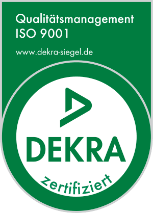 DEKRA seal ISO 9001:2015 – the most recognized quality certification for quality management