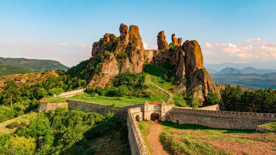 The historic Belogradchik Fortress – symbolizing Bulgaria's historical depth and scenic diversity.