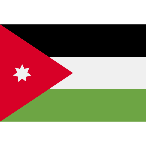 Flagge von Jordanien