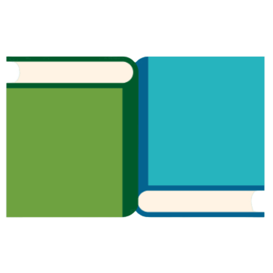 Icon with two books, symbol for how to pack correctly