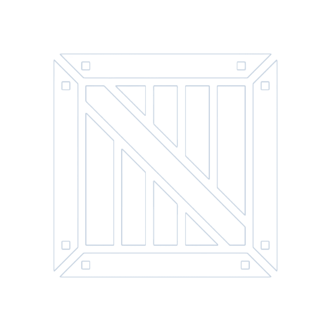 Icon einer Lagerbox – Symbol für ultra große Lagerfläche mit 19 bis 20 Quadratmetern.