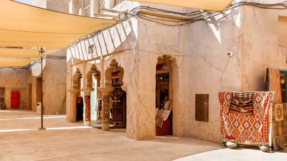 Historic building in the UAE
