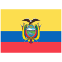 Flagge von Ecuador