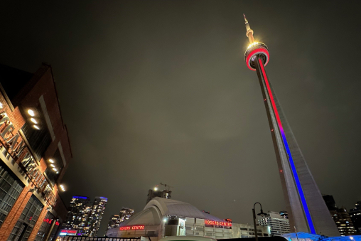 DACHSER &KOLB: Skyline von Toronto bei Nacht