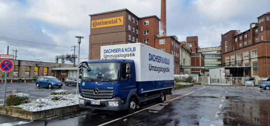 DACHSER & KOLB: Umzug der Continental AG