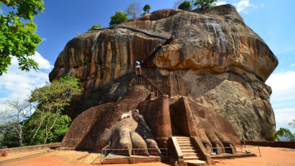 Sigiriya, the famous World Heritage Site and one of Sri Lanka's highlights
