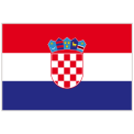 Flagge von Kroatien