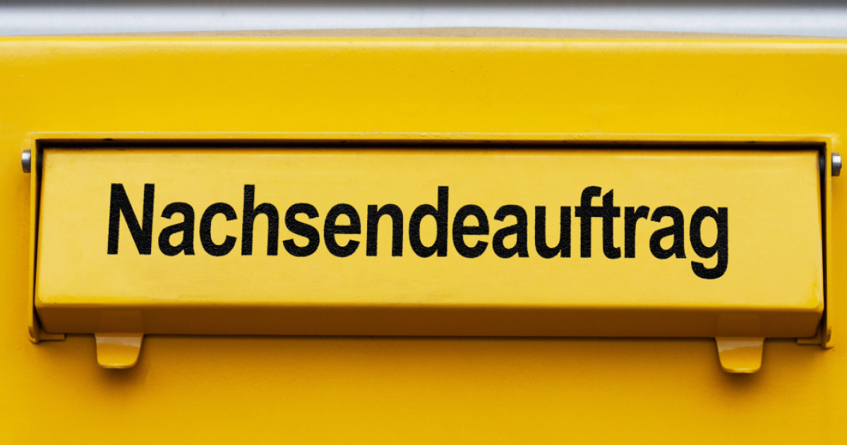 Nachsendeauftrag bei der Post einrichten So geht's Nachsendeauftrag bei der Post einrichten So geht's
