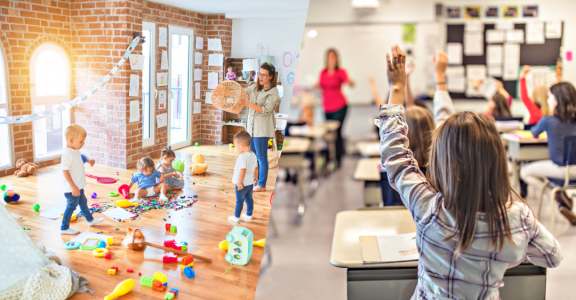 Children in daycare and school – relocation service for expats supports with school and kindergarten search.