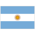 National flag of Argentina – symbol for emigrating to Argentina