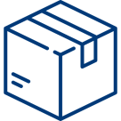 Umzugskarton-Icon – Packen