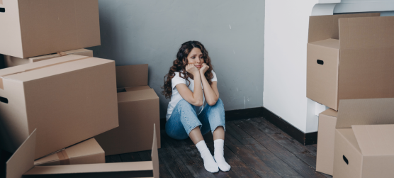 Umzug in eine kleinere Wohnung