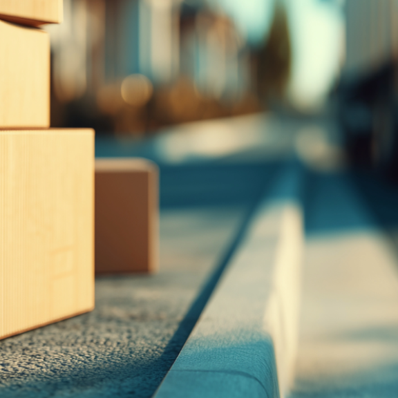 Person bringt Kantenschutz-Eckschutz an einer Tischkante an, um Kanten und Möbel vor Stößen zu schützen