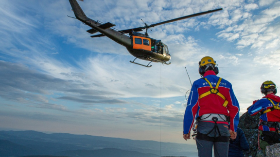 Sicherheit in der Schweiz - die Bergwacht im Einsatz